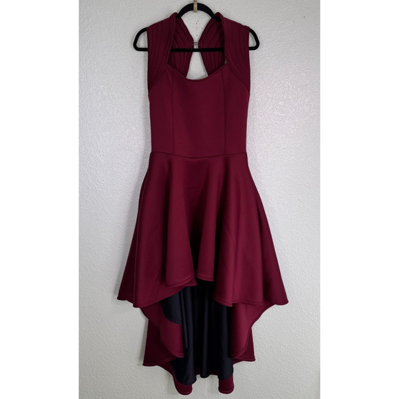 Elhoffer Dress Womens XL Galactic Commander Cosplay Costume Con Festival Maroon